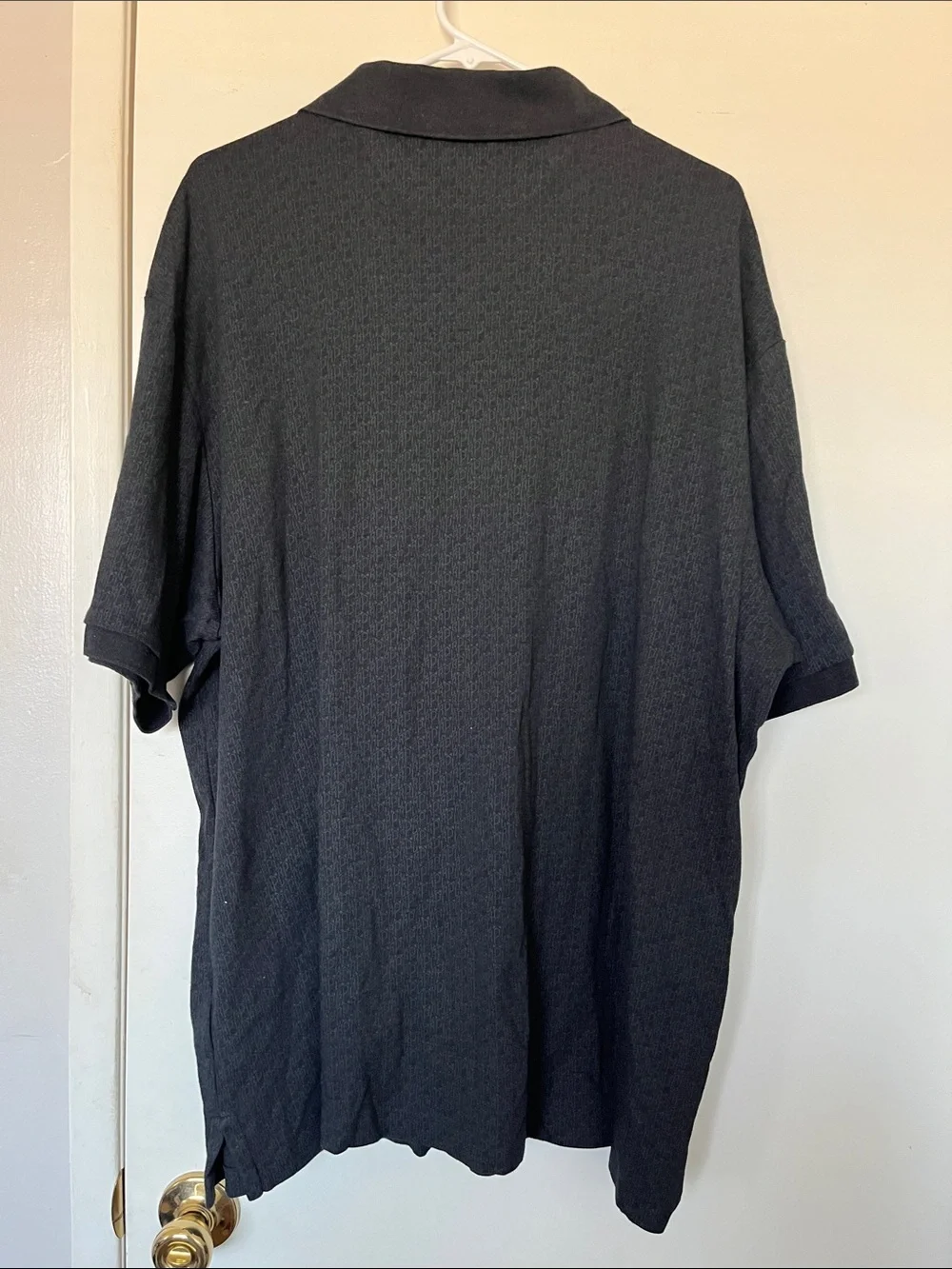 Polo Ralph Lauren PRL Monogram Logo Print Polo Shirt Men’s 2XLT Dark Gray